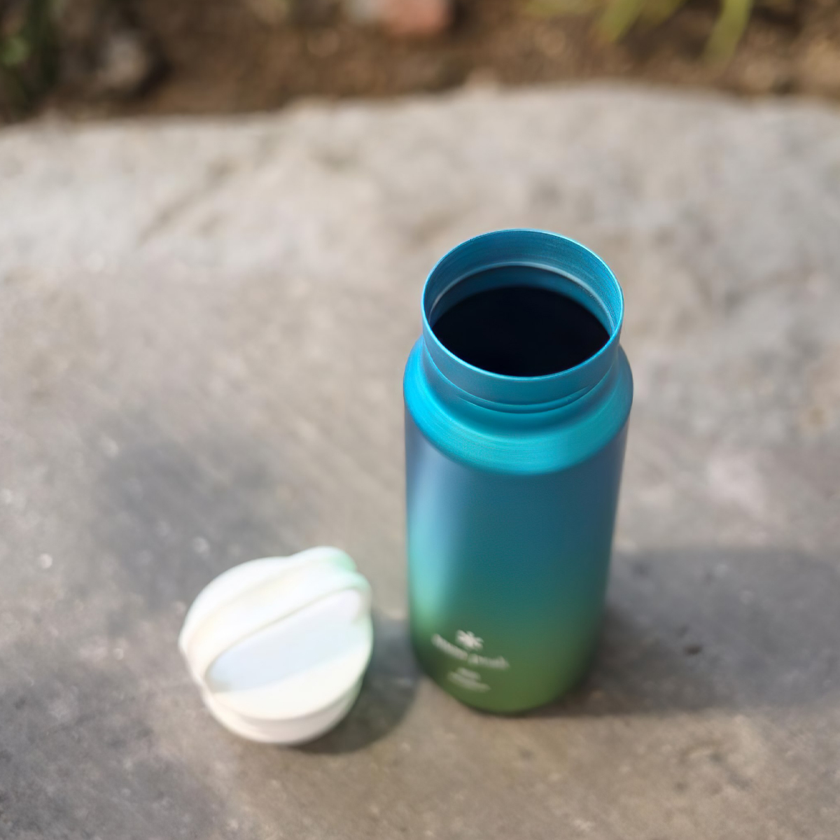 Bình Nước Cắm Trại Du Lịch Snowpeak Titanium Aurora Bottle Ocean ( New 2023 )