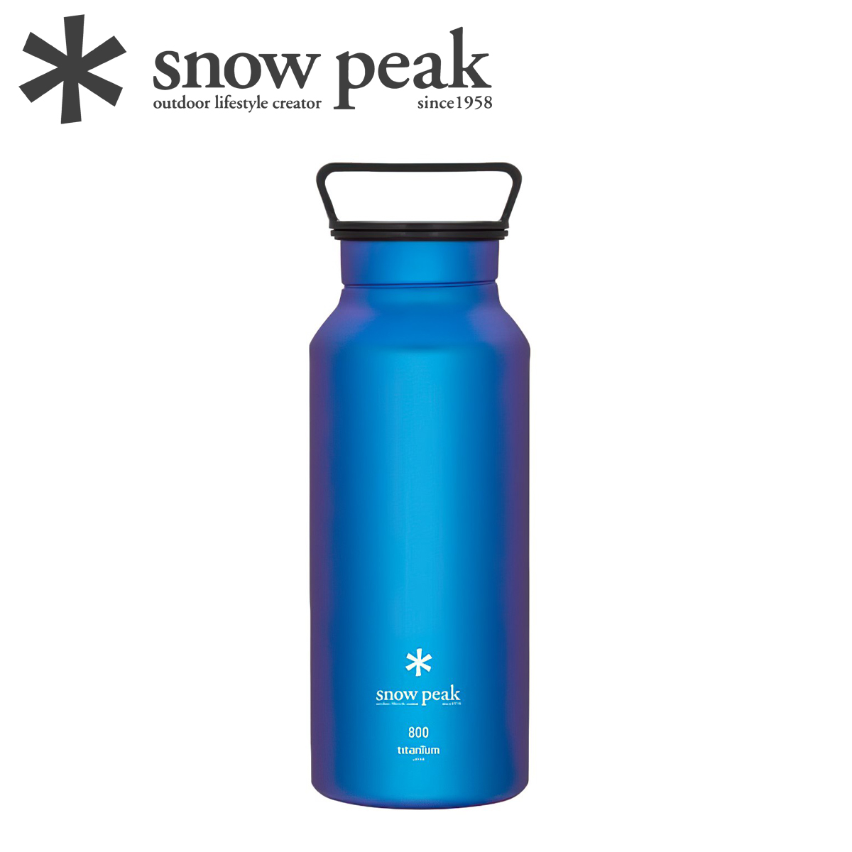 Bình Nước Cắm Trại Du Lịch Snowpeak Titanium Aurora Bottle