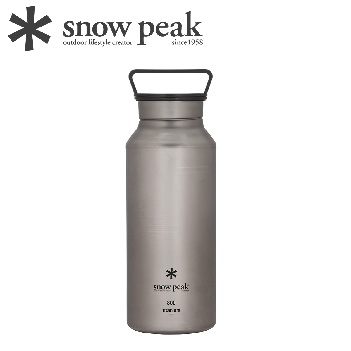 Bình Nước Cắm Trại Du Lịch Snowpeak Titanium Aurora Bottle