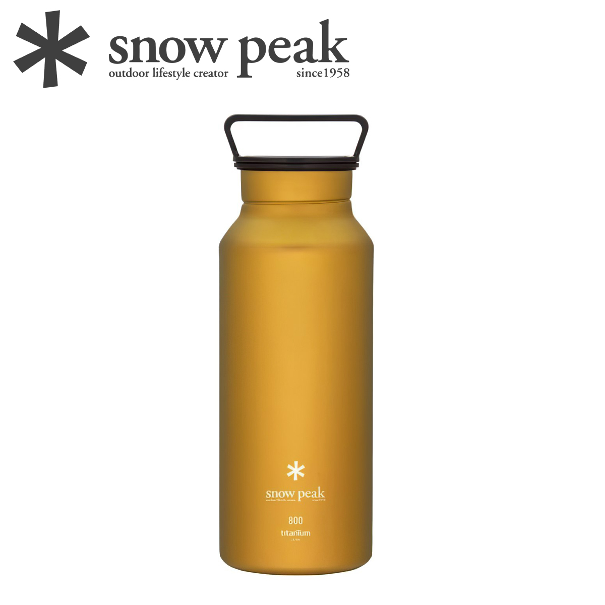 Bình Nước Cắm Trại Du Lịch Snowpeak Titanium Aurora Bottle