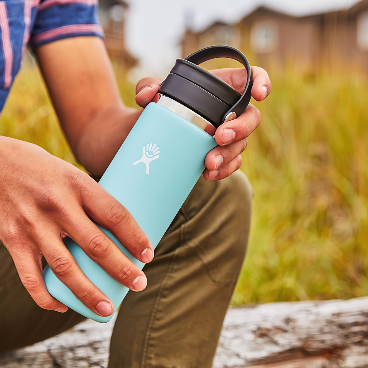 Hydro Flask Bình Nước Giữ Nhiệt Cắm Trại Wide Flex Sip Lid 20 Oz (591Ml) – W20Bcx (Season 2024)