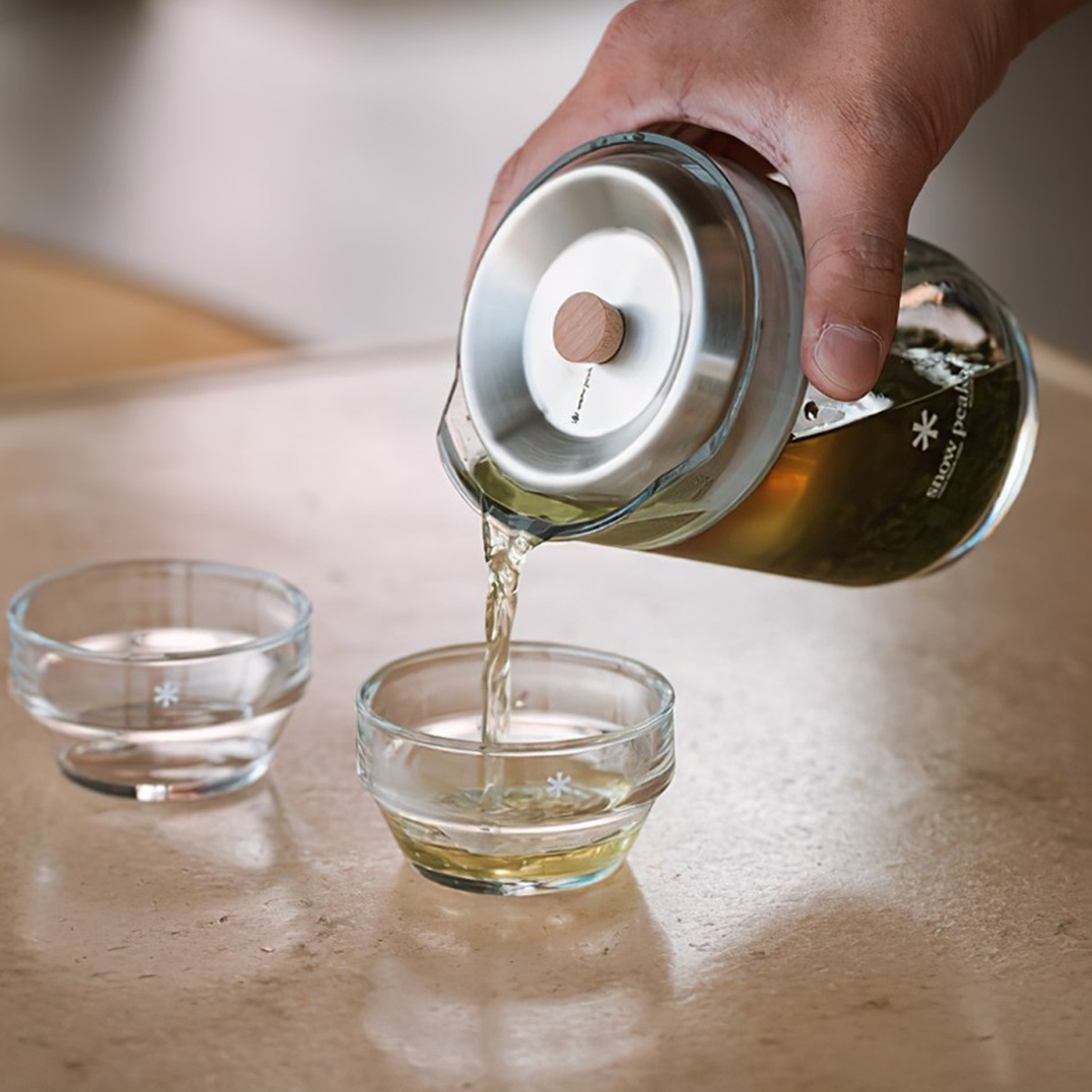 Bình Trà Cắm Trại Du Lịch Snowpeak Sayo