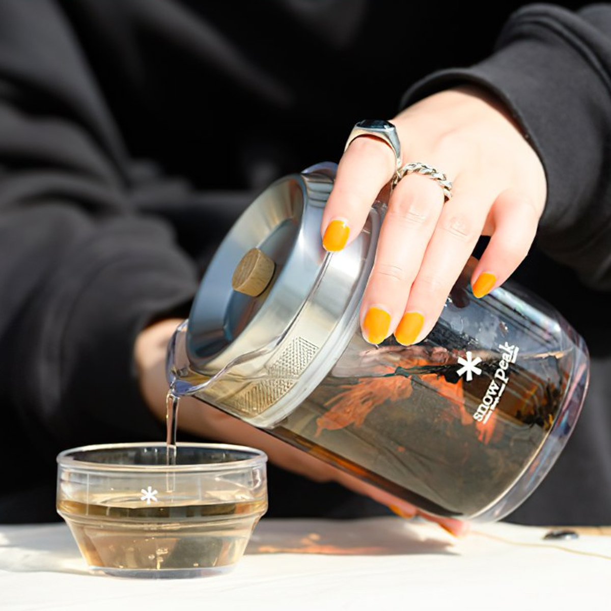 Bình Trà Cắm Trại Du Lịch Snowpeak Sayo