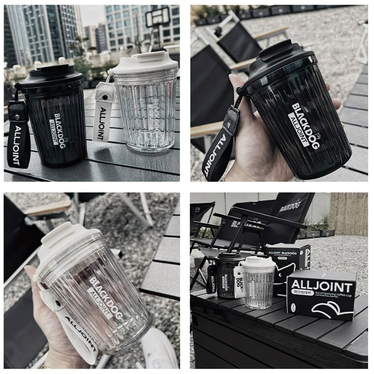 BlackDog BD-CJ004 x Alljoint Cốc Có Nắp Cắm Trại