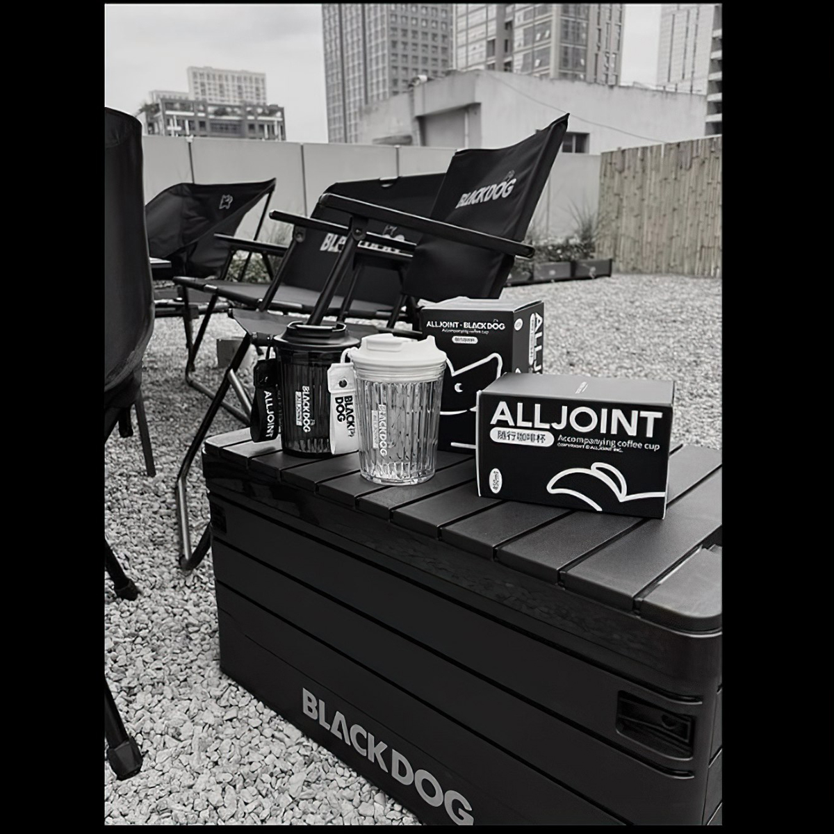 BlackDog BD-CJ004 x Alljoint Cốc Có Nắp Cắm Trại