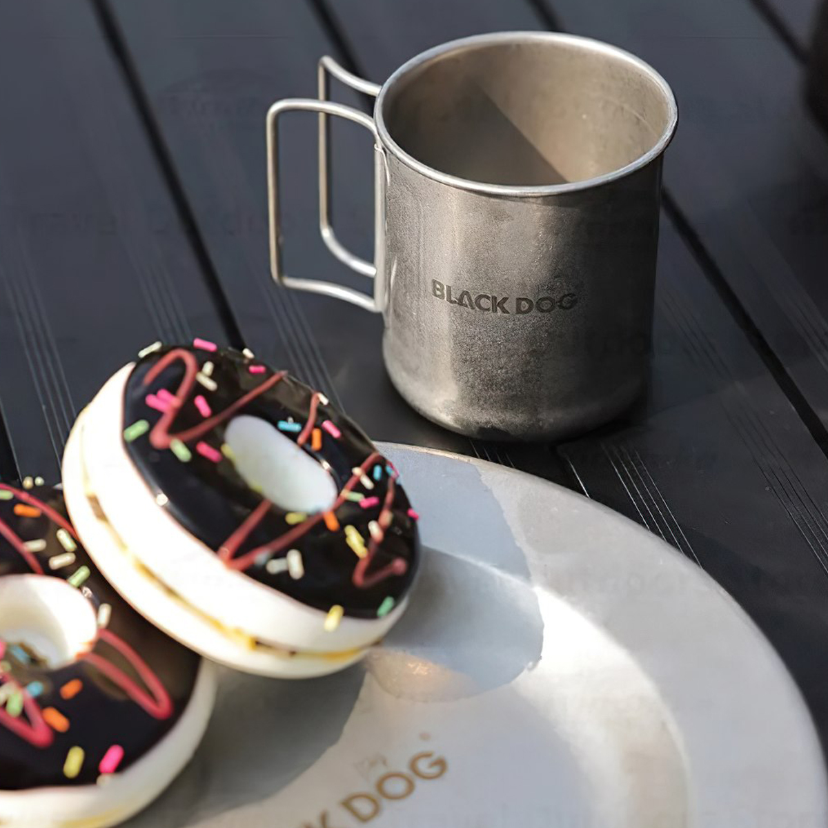 Blackdog BD-CJ005 & BD-CJ006 Đĩa - Ly (Cốc) Cắm Trại Glapming Retro