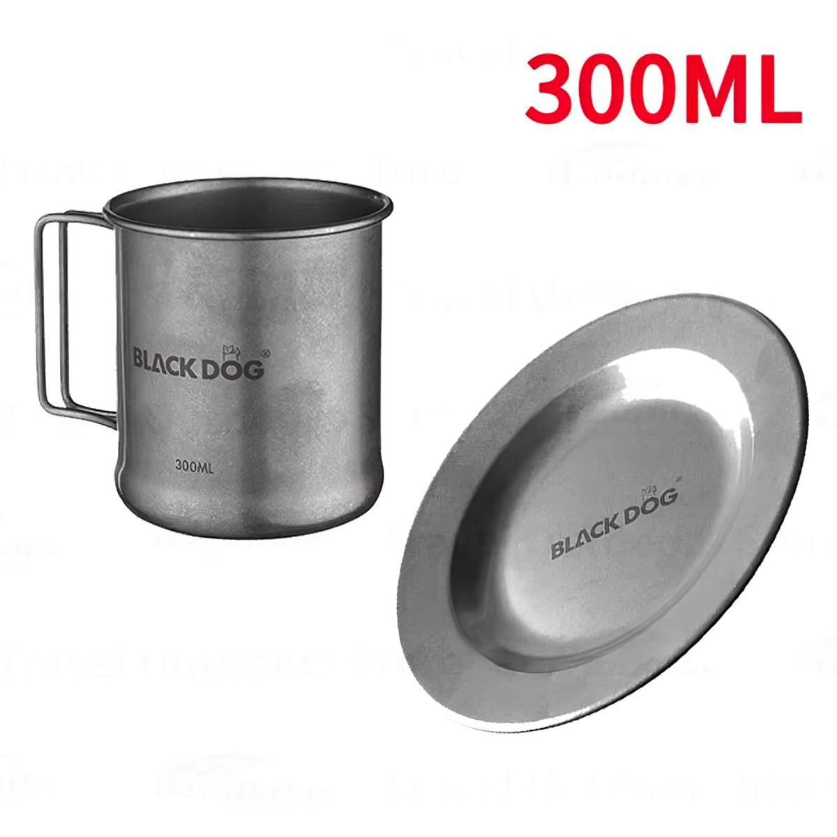 Blackdog BD-CJ005 & BD-CJ006 Đĩa - Ly (Cốc) Cắm Trại Glapming Retro