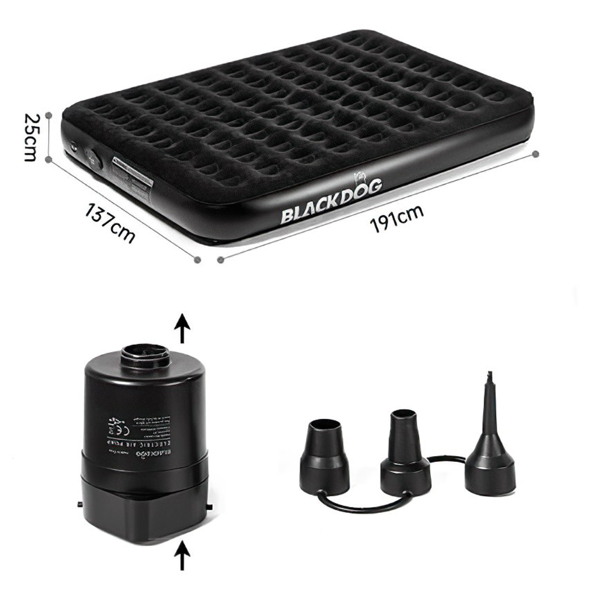 Blackdog BD-CQC001 Nệm Đôi Bơm hơi Cắm Trại