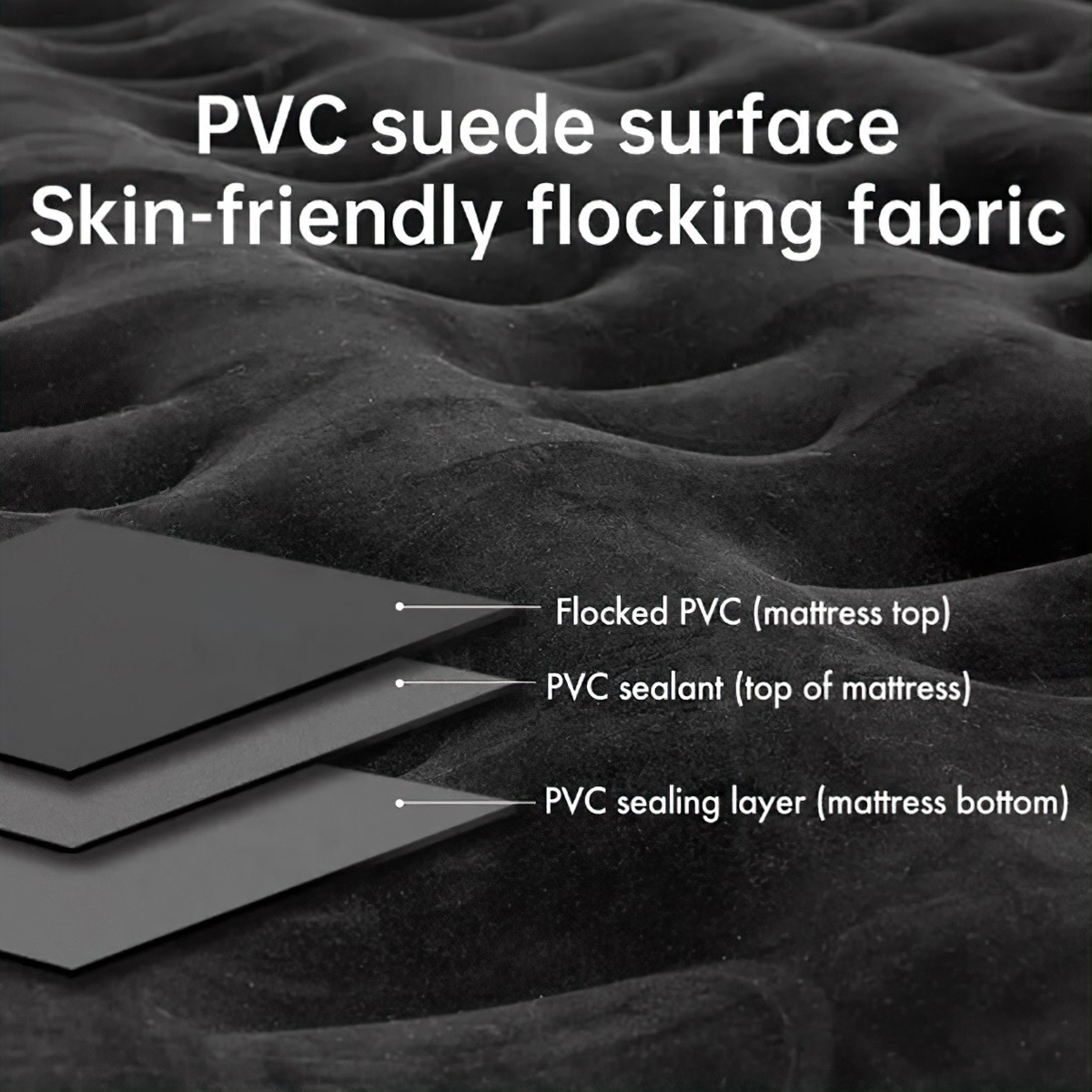 Blackdog BD-CQC001 Nệm Đôi Bơm hơi Cắm Trại