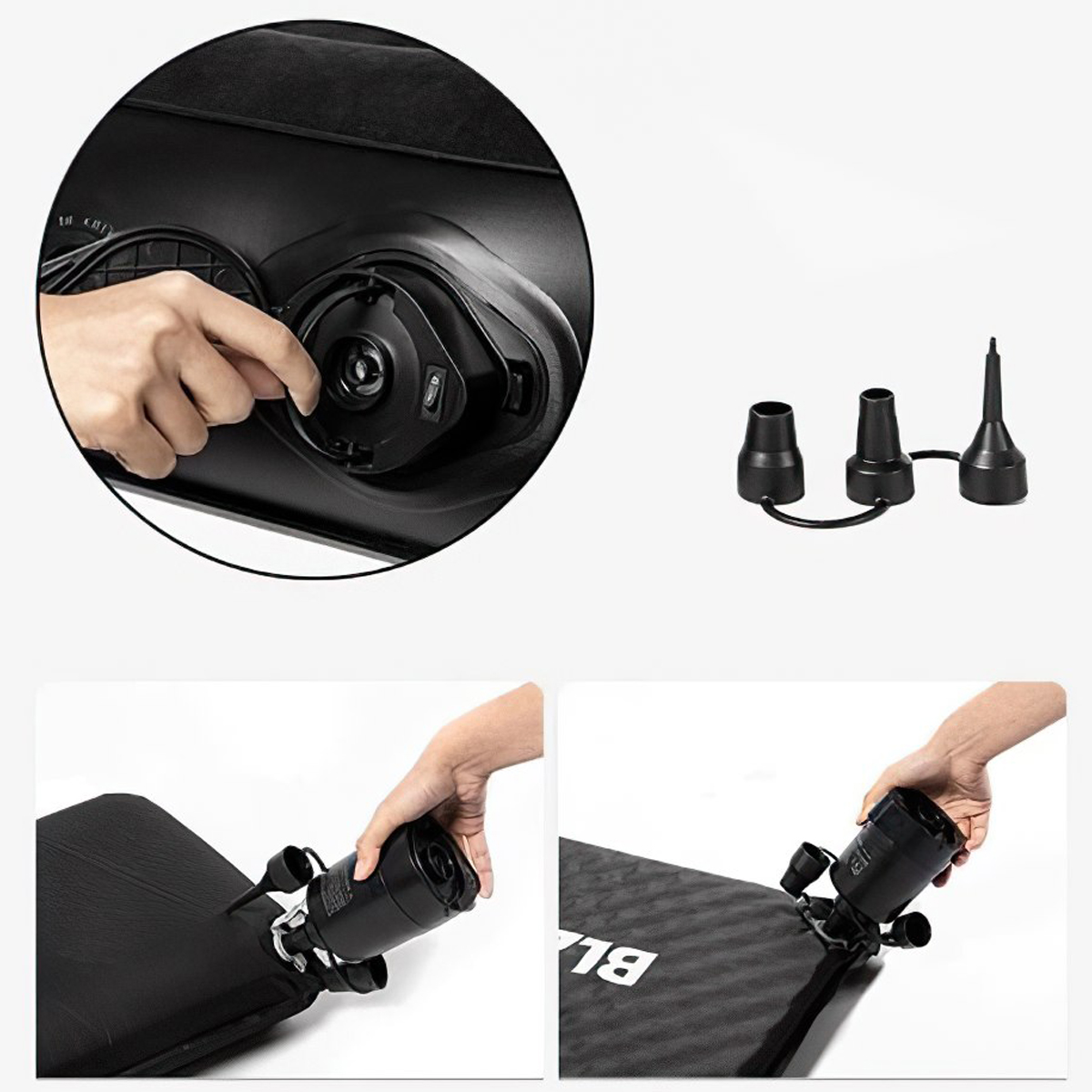 Blackdog BD-CQC001 Nệm Đôi Bơm hơi Cắm Trại