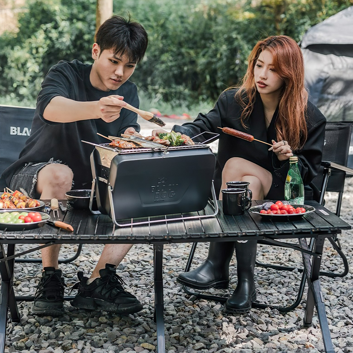 Blackdog BD-SKL001 Bếp Nướng Than Hoa Xếp Gọn Cắm Trại