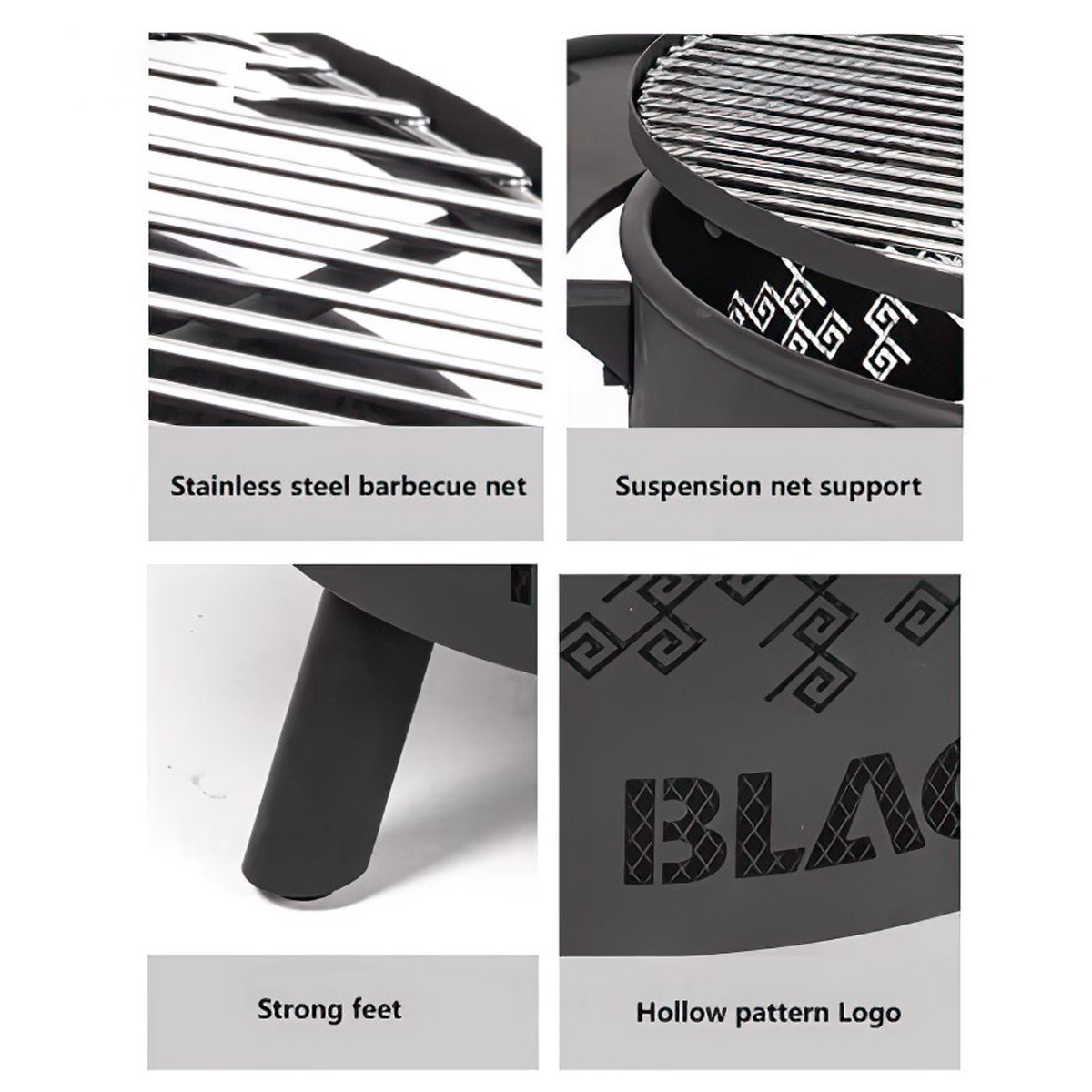 Blackdog BD-SKL002 Bếp Nướng Than Cắm Trại