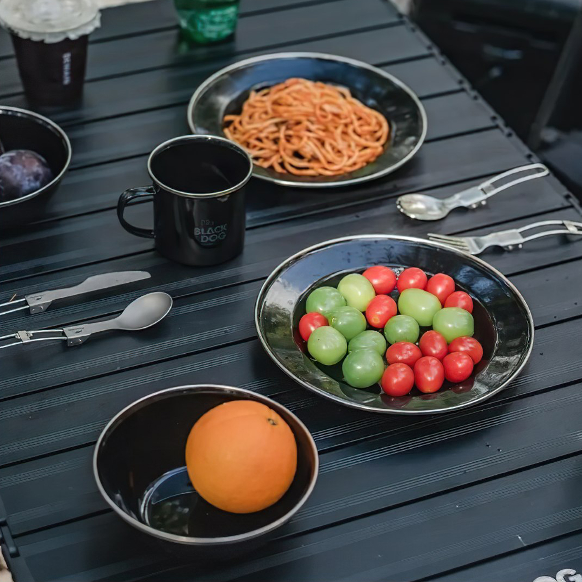 Blackdog BD-YC004 / BD-YC005 / BD-YC006 Bát Đĩa Tráng Men Cắm Trại