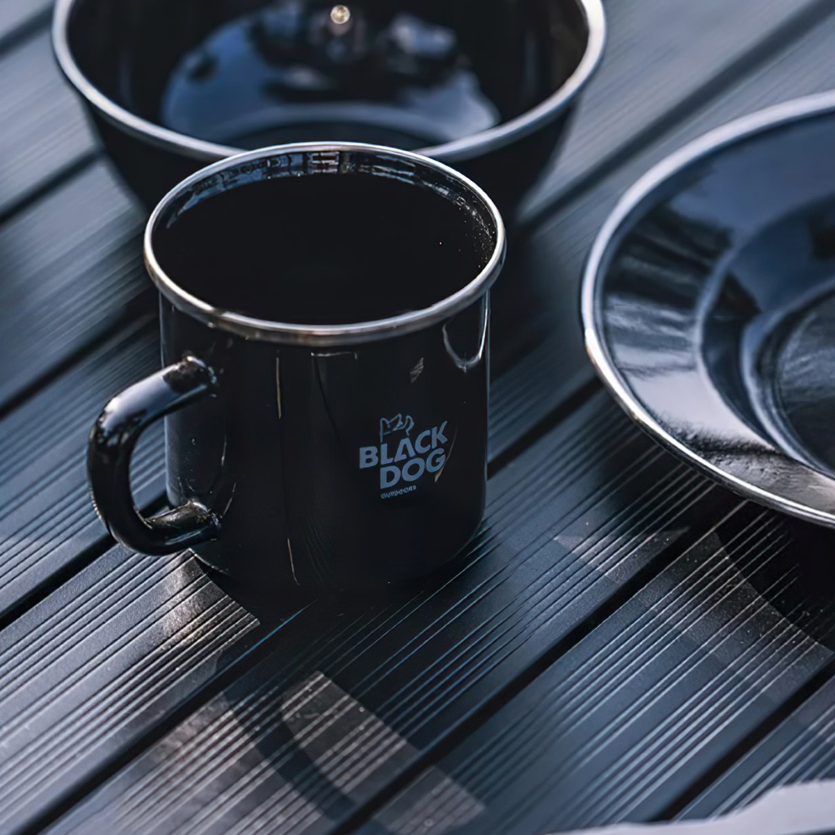 Blackdog BD-YC004 / BD-YC005 / BD-YC006 Bát Đĩa Tráng Men Cắm Trại