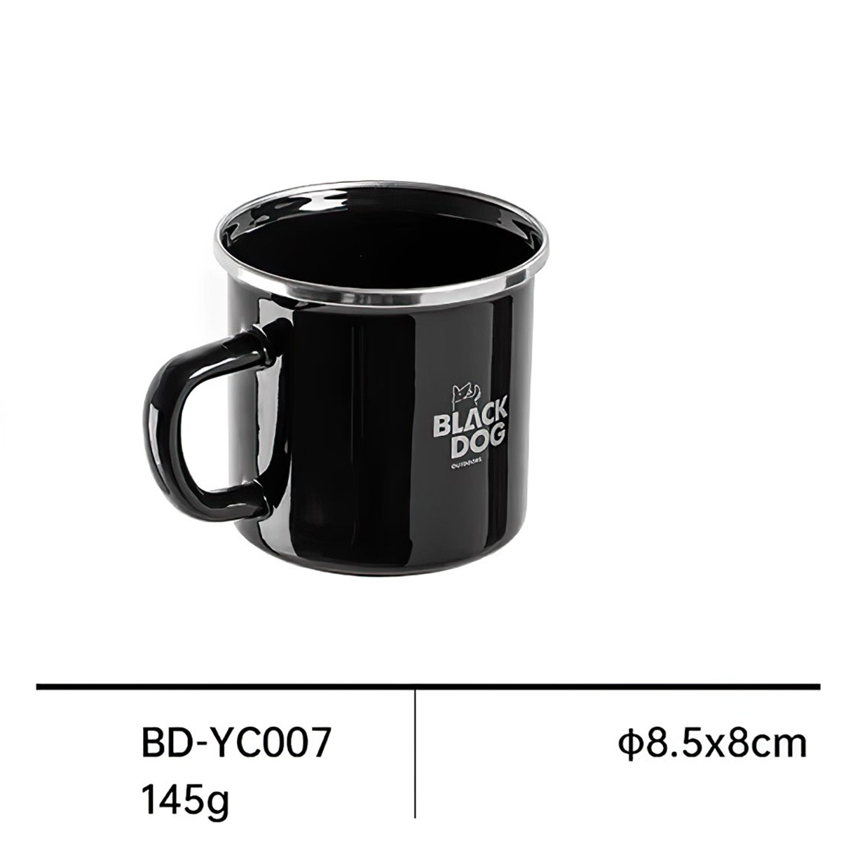 Blackdog BD-YC004 / BD-YC005 / BD-YC006 Bát Đĩa Tráng Men Cắm Trại