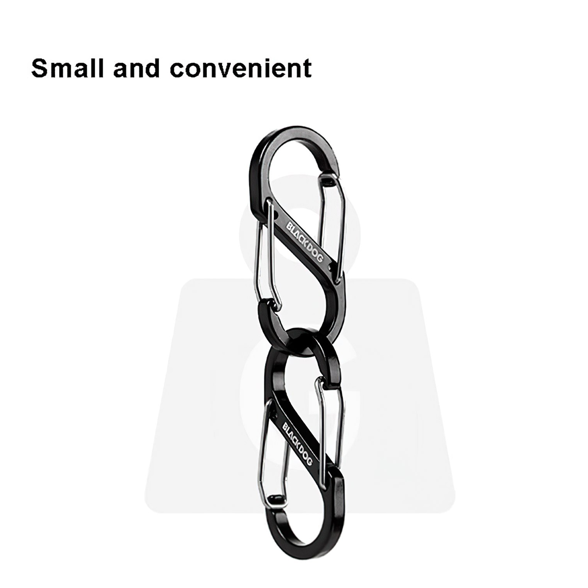 BlackDog BD-ZPPJ003 Bộ 4 móc carabiner chữ S