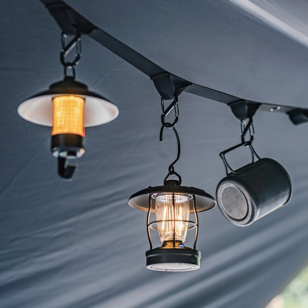 BlackDog BD-ZPPJ003 Bộ 4 móc carabiner chữ S