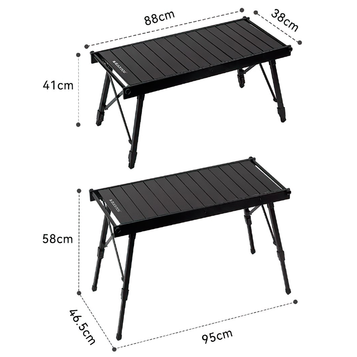 Blackdog Bàn Xếp IGT Kết Hợp Bếp Nướng Than Cắm Trại Xếp Gọn CBD2300CF012 / CBD2450JJ034 / CBD2300JJ019