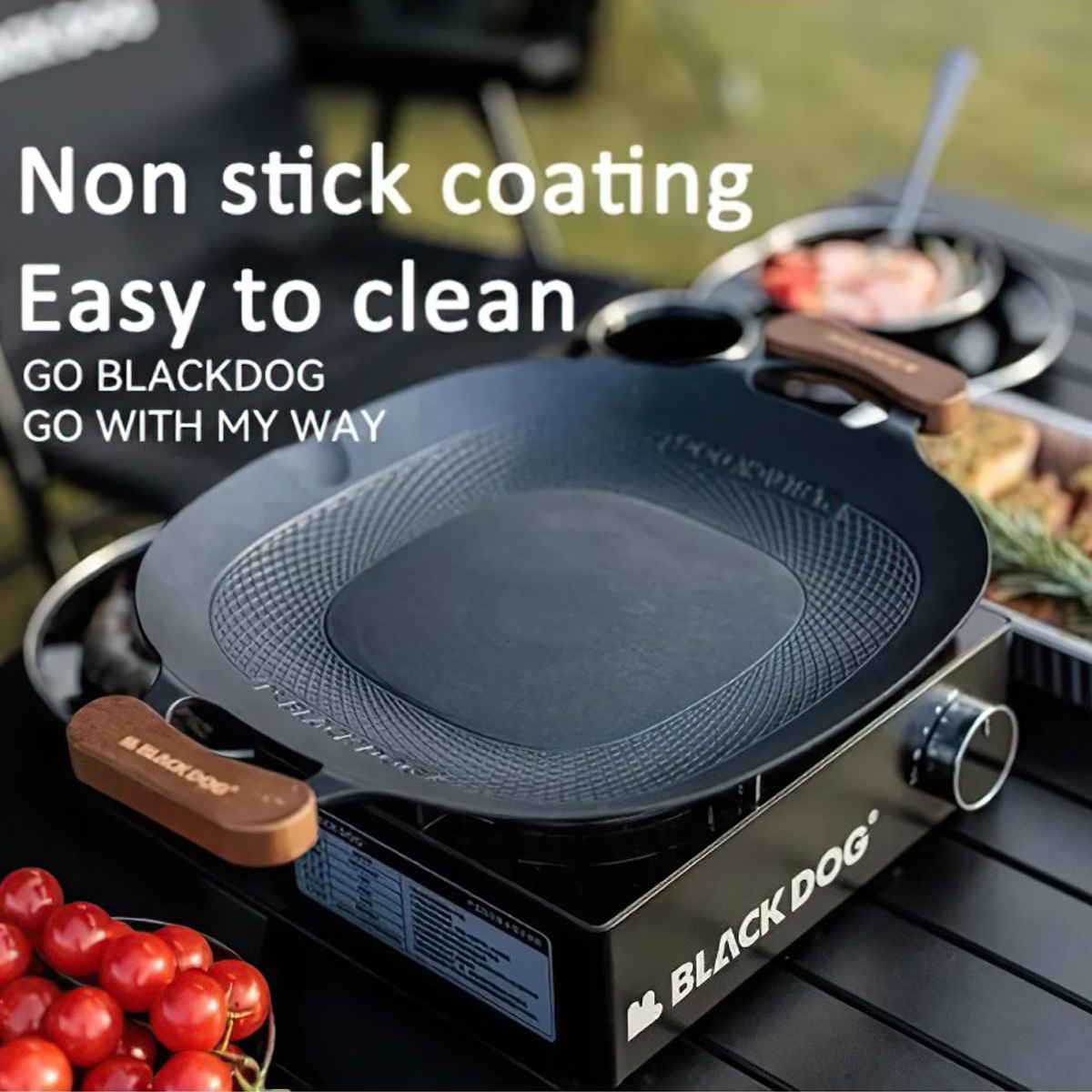 Blackdog CBD2300CW011 Chảo Chống dính Cắm Trại