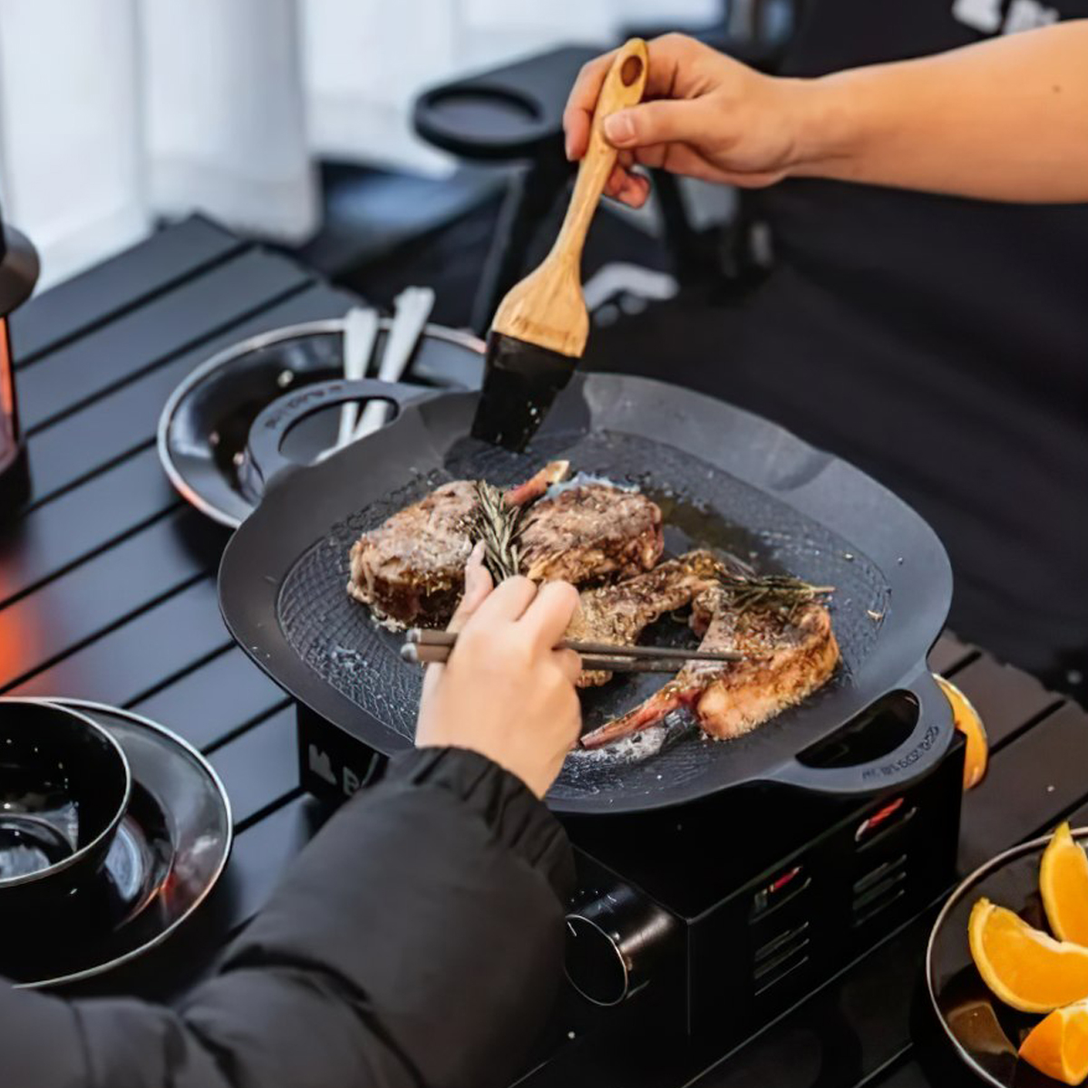 Blackdog CBD2300CW011 Chảo Chống dính Cắm Trại