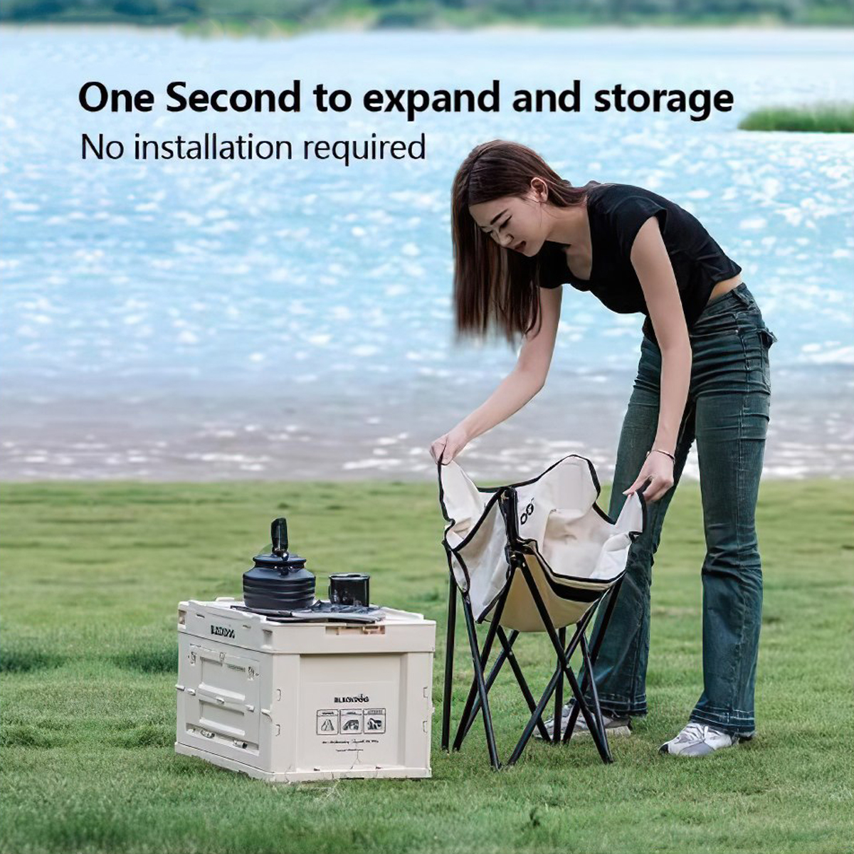 Blackdog CBD2300JJ020 Ghế Xếp Cắm Trại Thư Giãn