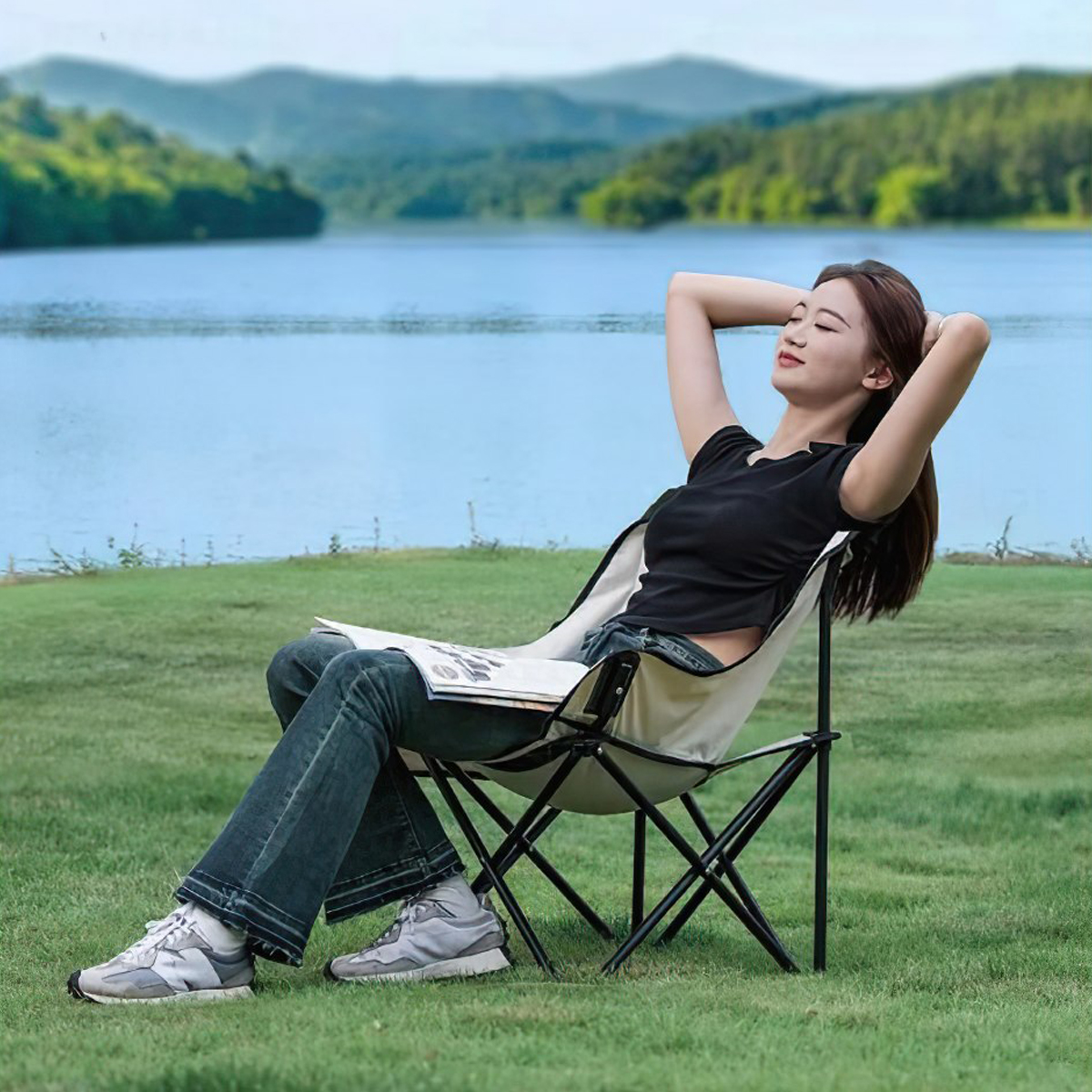 Blackdog CBD2300JJ020 Ghế Xếp Cắm Trại Thư Giãn