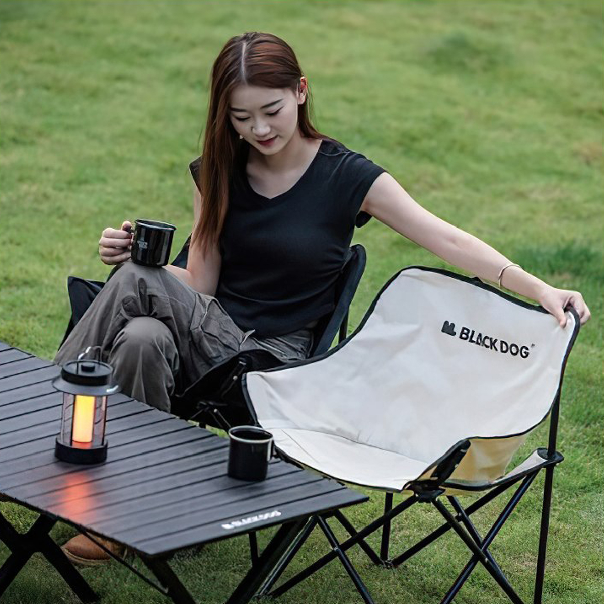 Blackdog CBD2300JJ020 Ghế Xếp Cắm Trại Thư Giãn