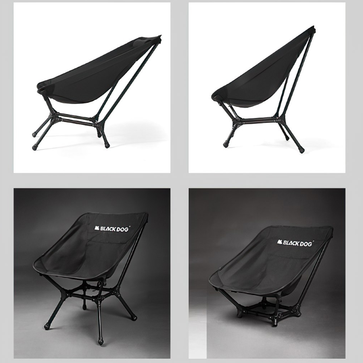 Blackdog CBD2300JJ024 Ghế Mặt Trăng Tựa Đầu Xếp Gọn Cắm Trại multi gear