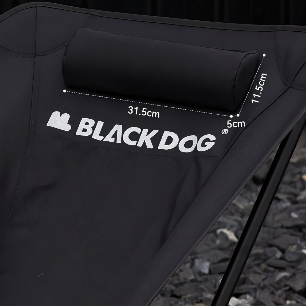 Blackdog CBD2300JJ024 Ghế Mặt Trăng Tựa Đầu Xếp Gọn Cắm Trại multi gear