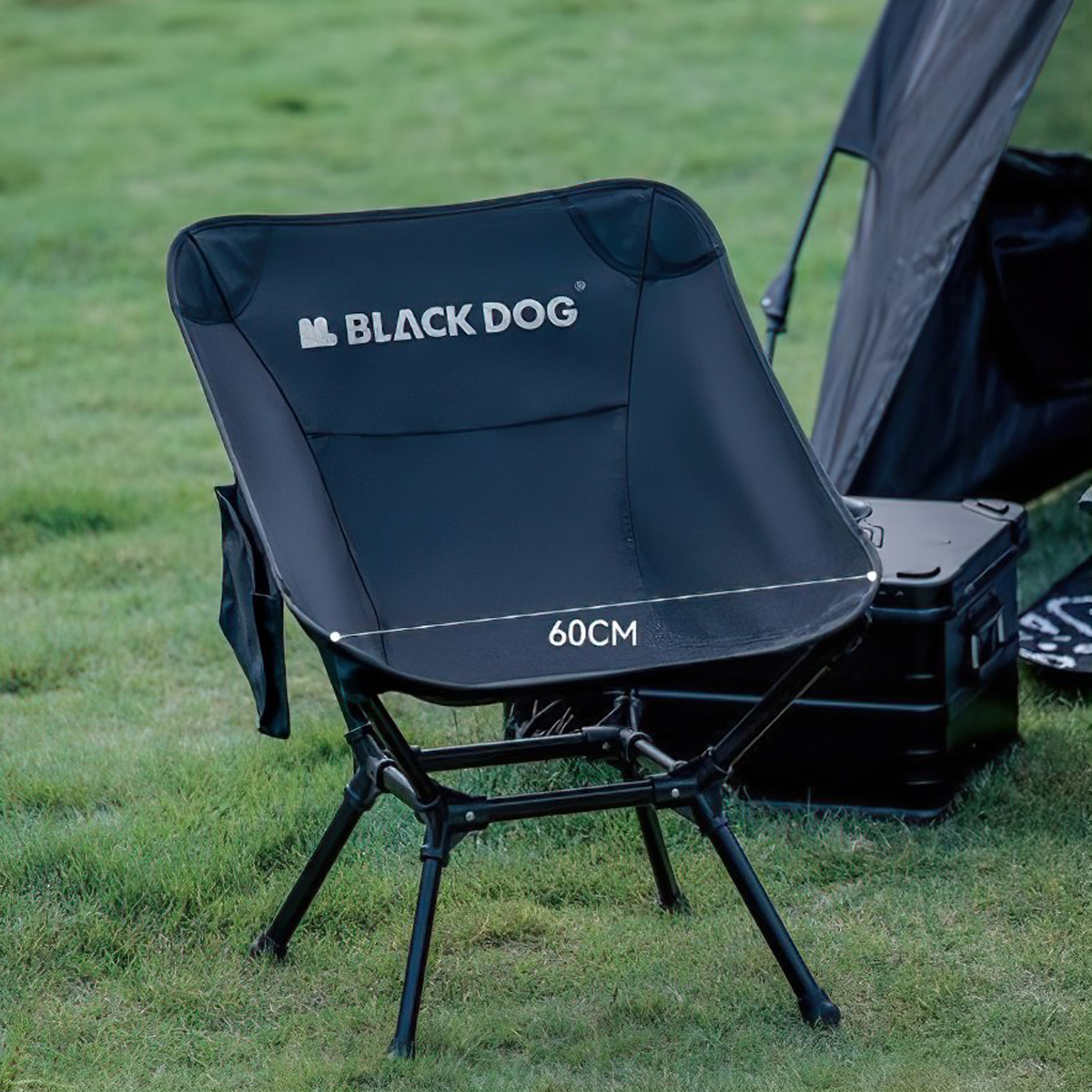 Blackdog CBD2300JJ025 Ghế Mặt Trăng Tựa Lưng Xếp Gọn Cắm Trại Multi gear