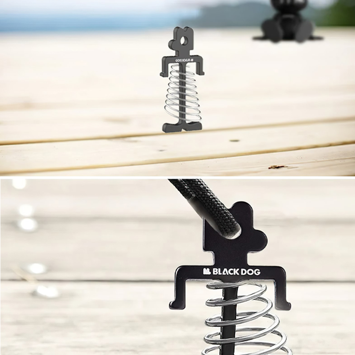 Blackdog CBD2300QT010 Cọc Neo Lều Cho Sàn Gỗ (2 Cái)