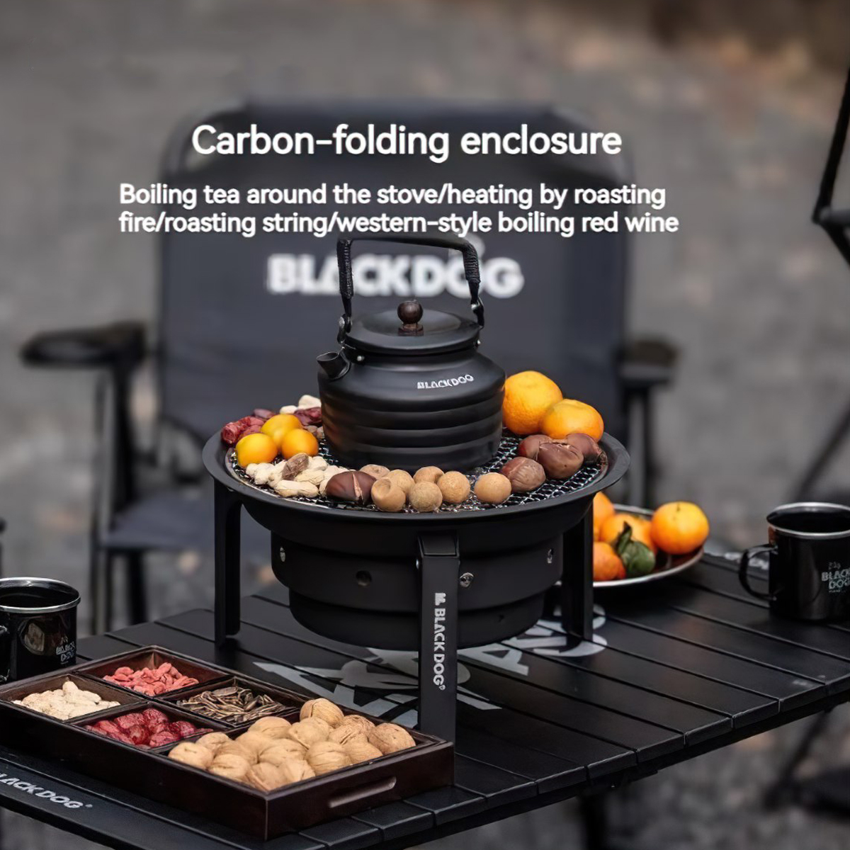 Blackdog CBD2350CF010 Bếp Nướng BBQ Xếp Gọn Cắm Trại