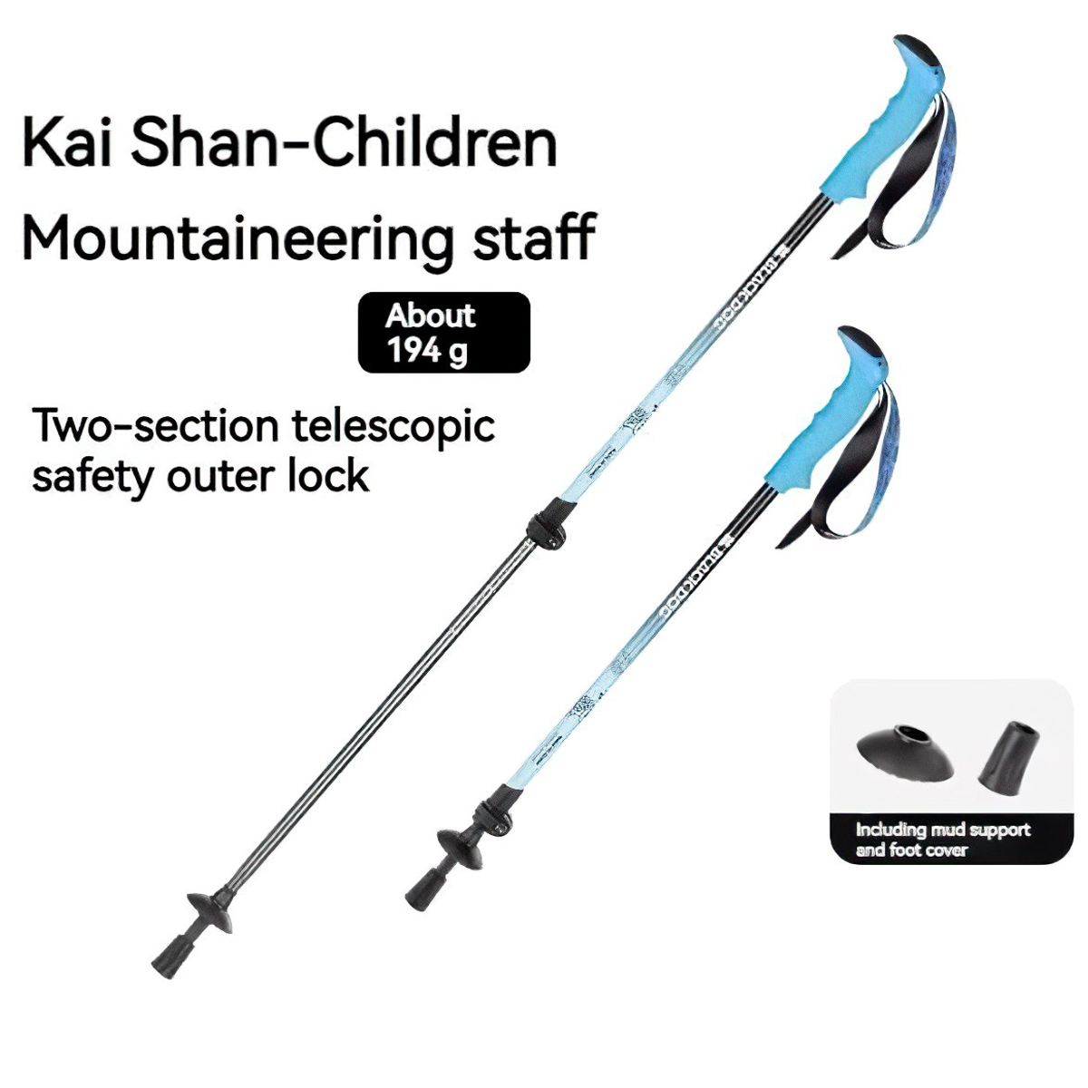 Blackdog CBD2450DS010 Gậy Leo Núi Trekking Cho Trẻ Em