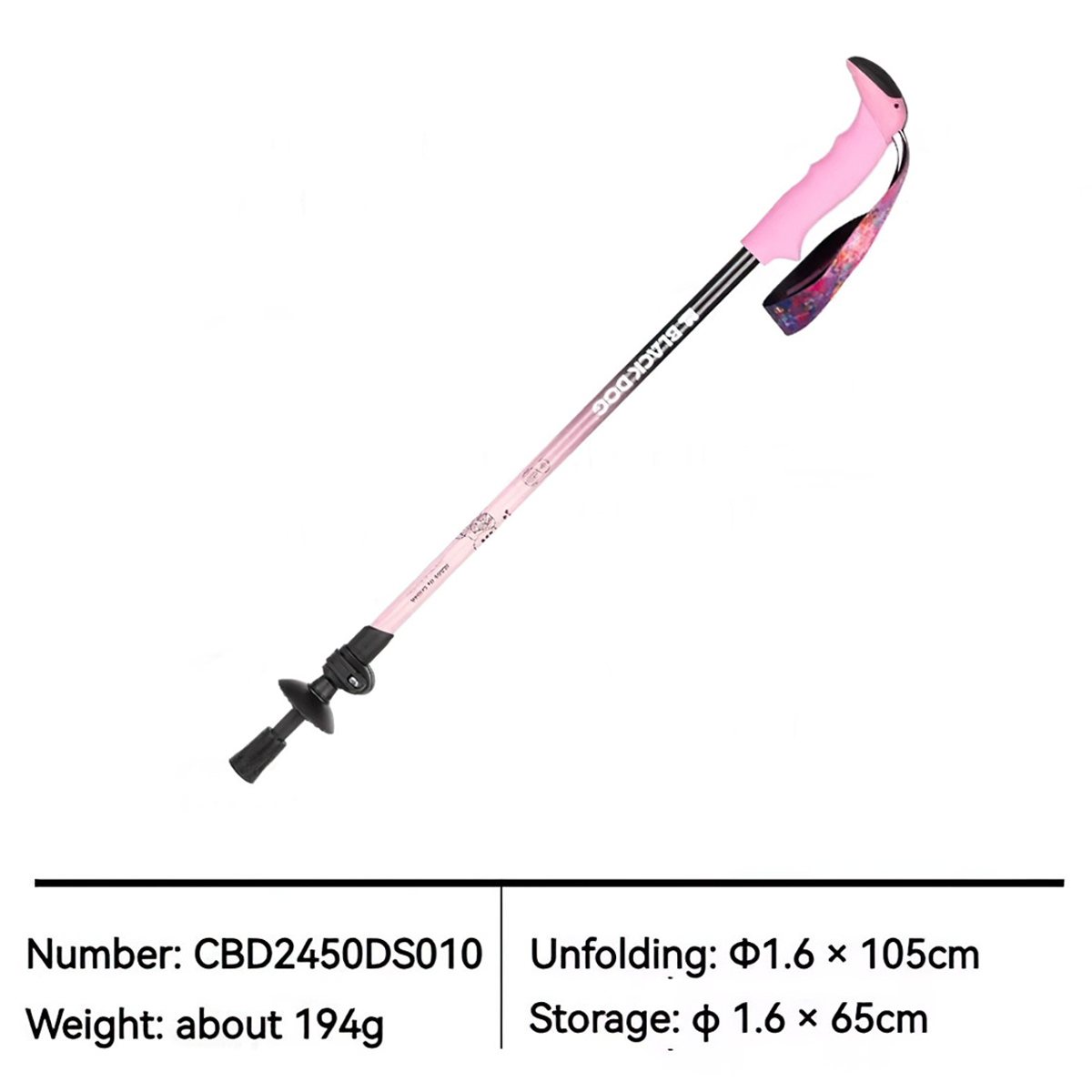 Blackdog CBD2450DS010 Gậy Leo Núi Trekking Cho Trẻ Em