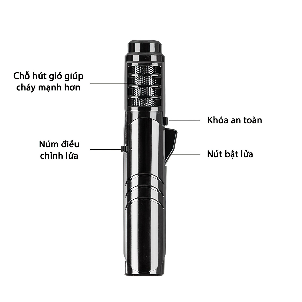 Blackdog CBD2450PJ011 Dụng Cụ Mồi Lửa Chống Gió Cắm Trại