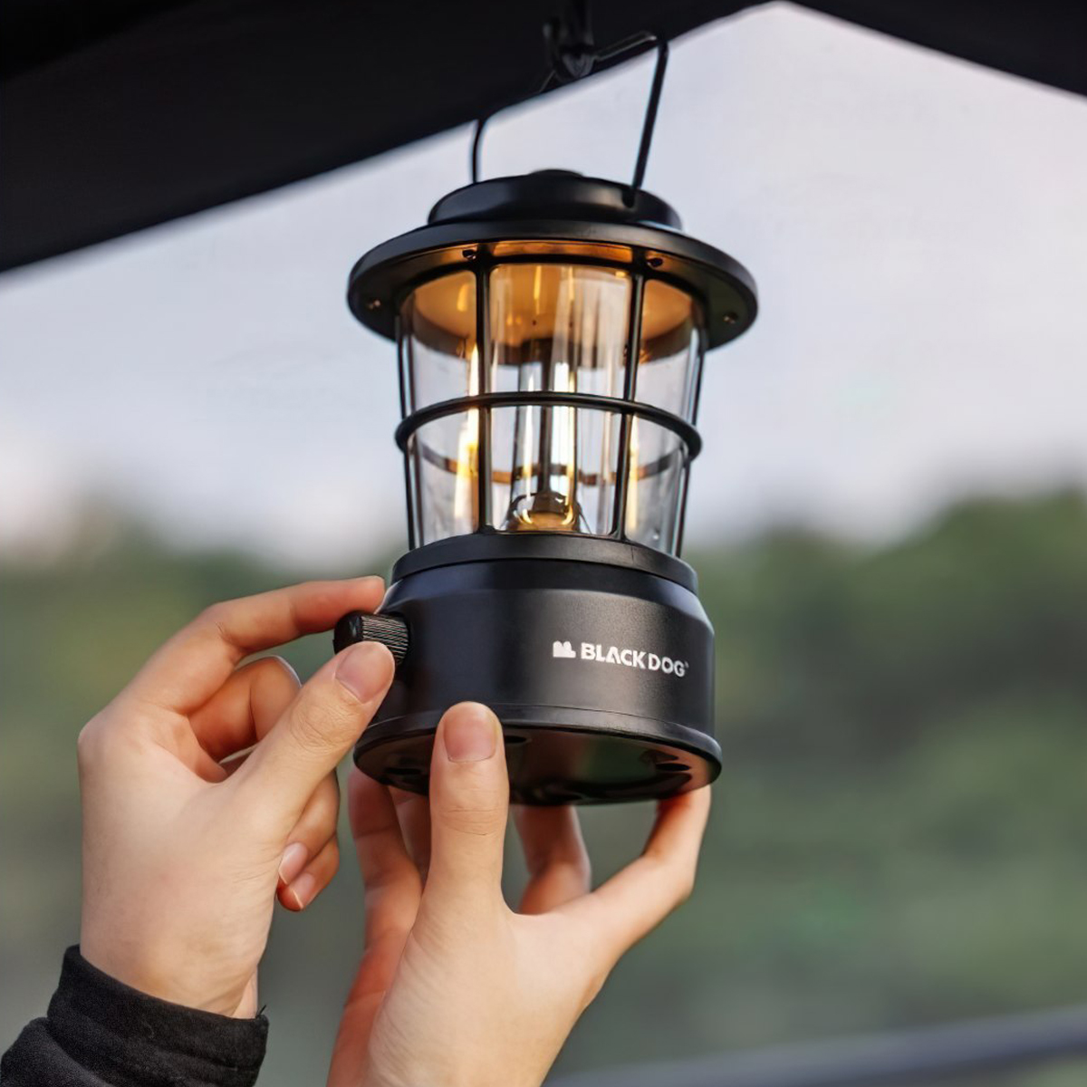 Blackdog CBD2450ZM021 Đèn Bão Cổ Điển Cắm Trại