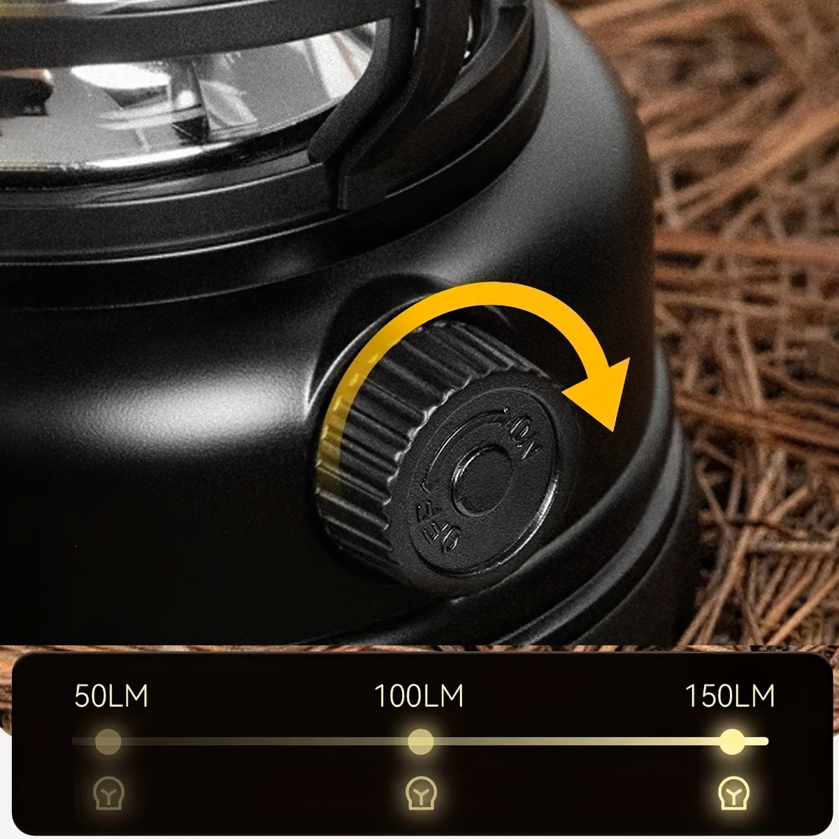 Blackdog Đèn Bão Cắm Trại Dã Ngoại Treo Lều CBD2550ZM043