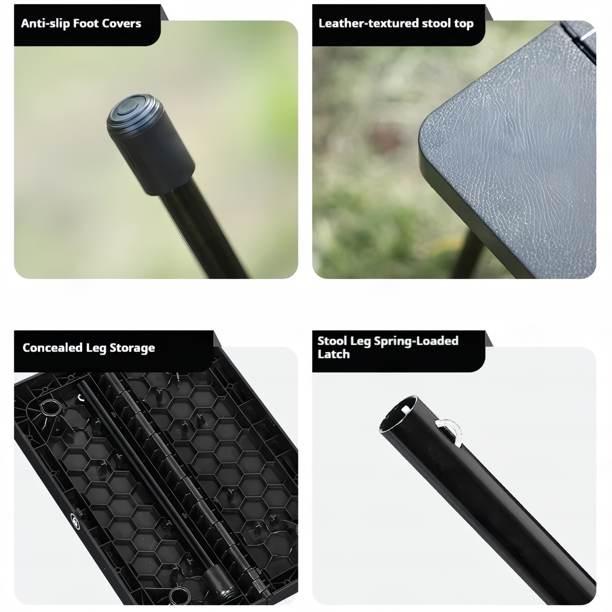 Blackdog Ghế Đẩu Gấp Gọn Cắm Trại Bỏ Túi CBD2550JJ051