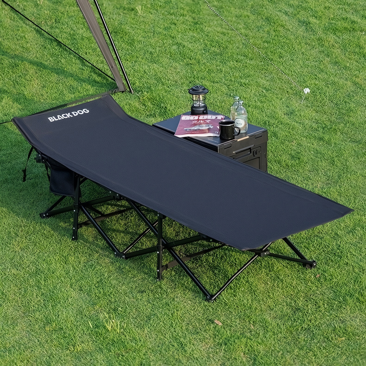 Blackdog Giường Cot Xếp Gọn Cắm Trại Dã Ngoại CBD2550WS059
