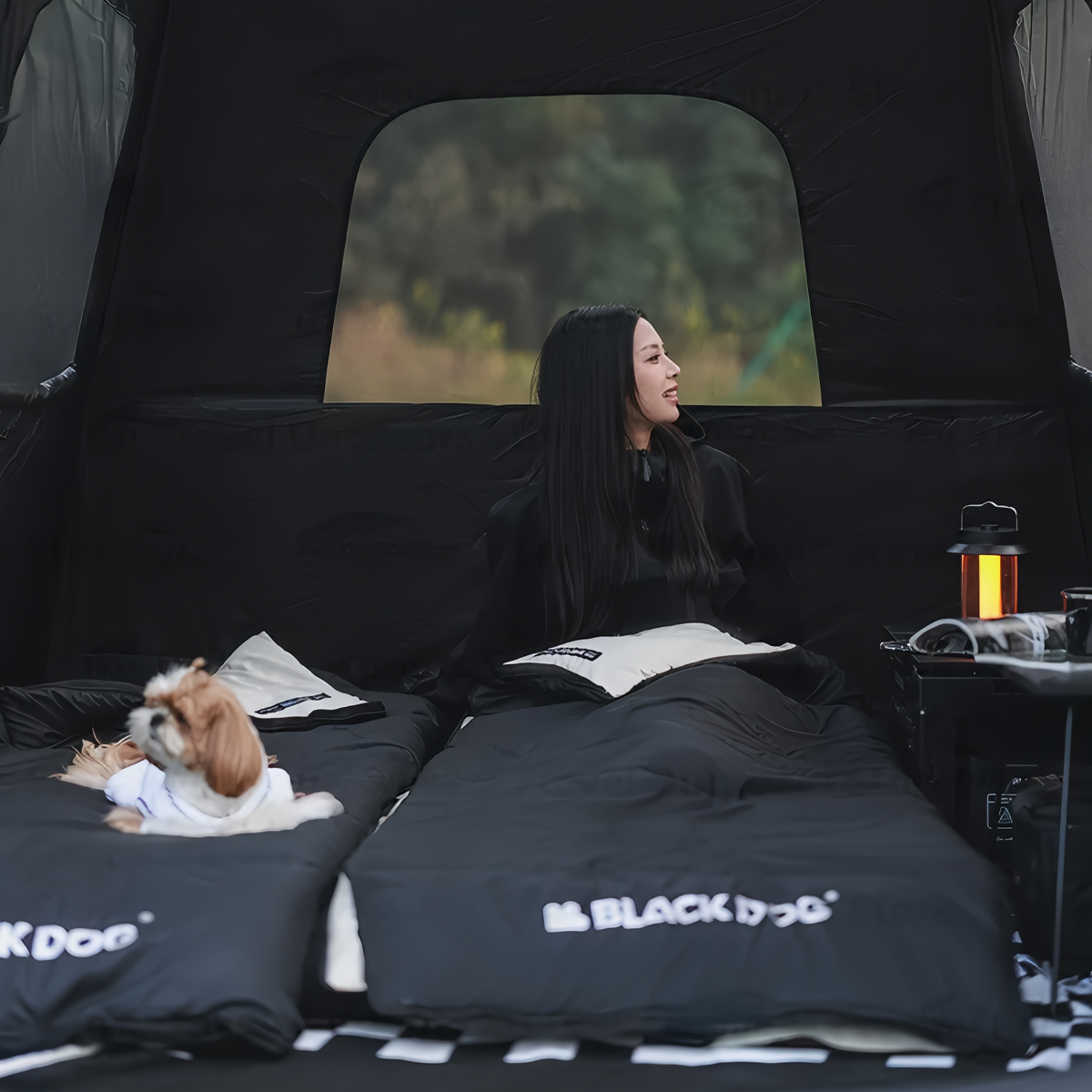 Blackdog Lều Cắm Trại 6 Người Dựng Nhanh Mountain Garden 6.8 CBD2450WS050