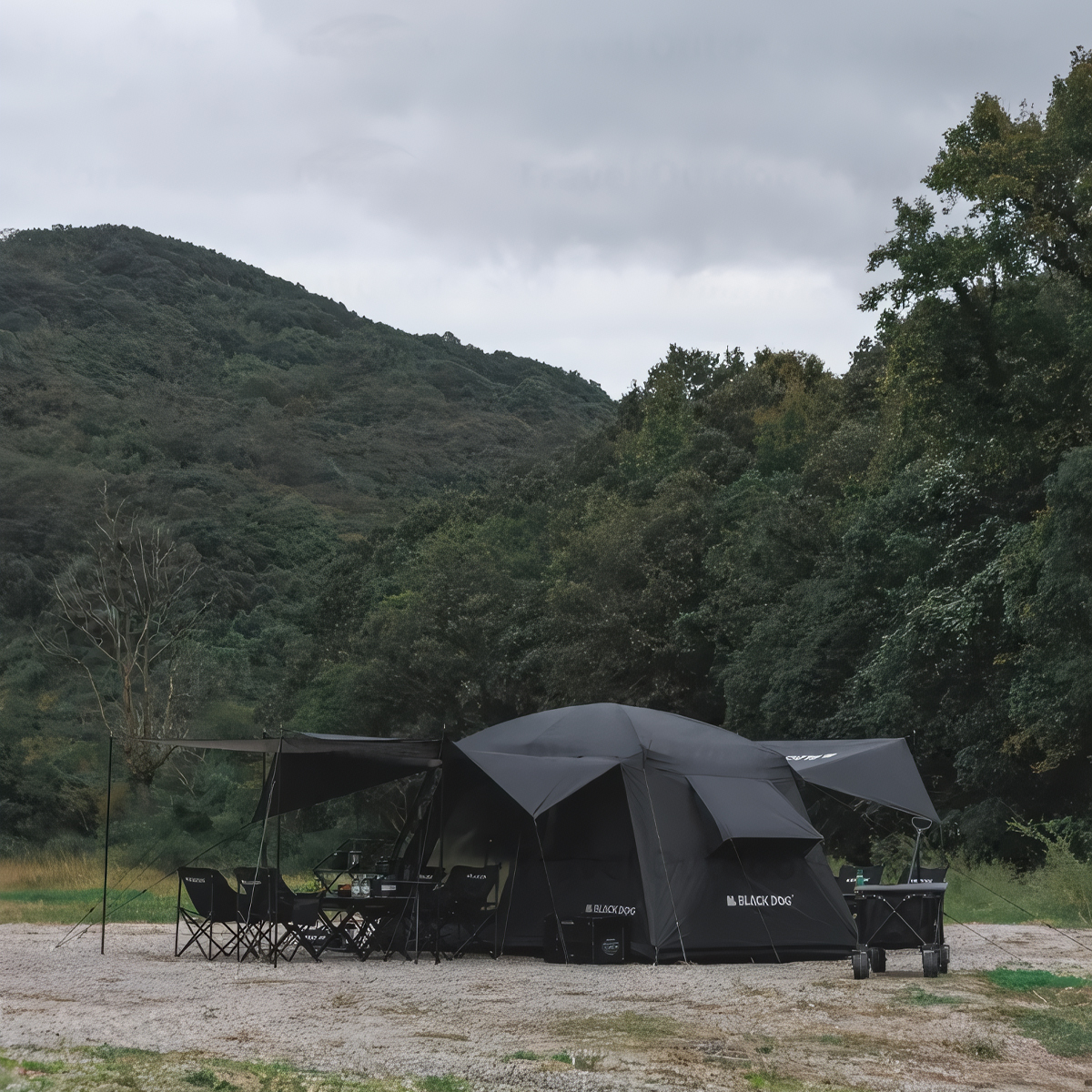 Blackdog Lều Cắm Trại 6 Người Dựng Nhanh Mountain Garden 6.8 CBD2450WS050