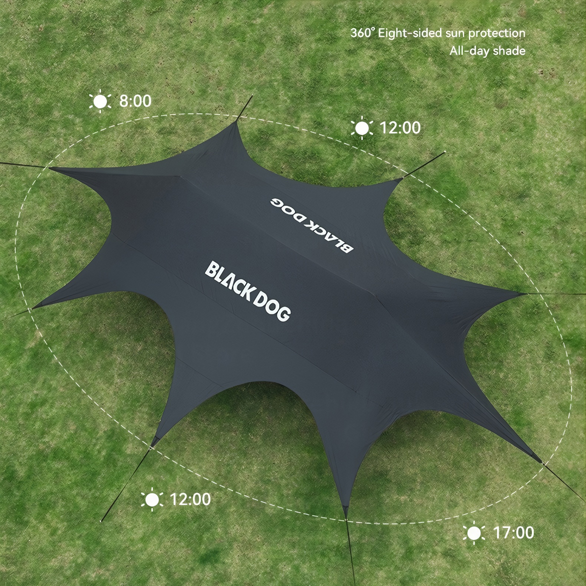 Blackdog Lều Trung Tâm Cắm Trại (lều tăng) 16 người CBD2550WS027