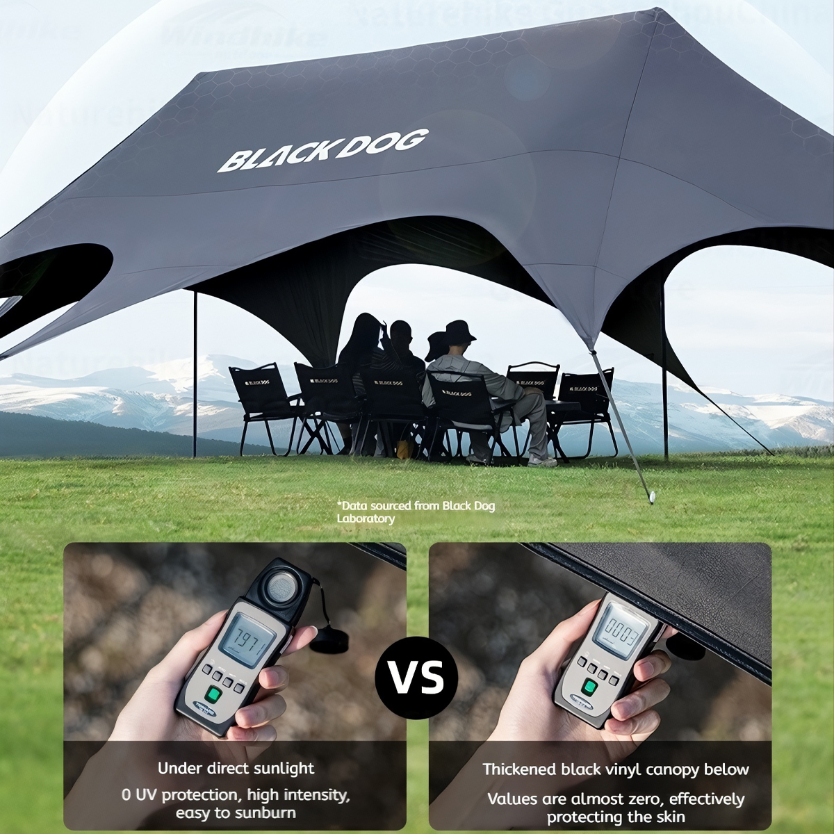 Blackdog Lều Trung Tâm Cắm Trại (lều tăng) 16 người CBD2550WS027