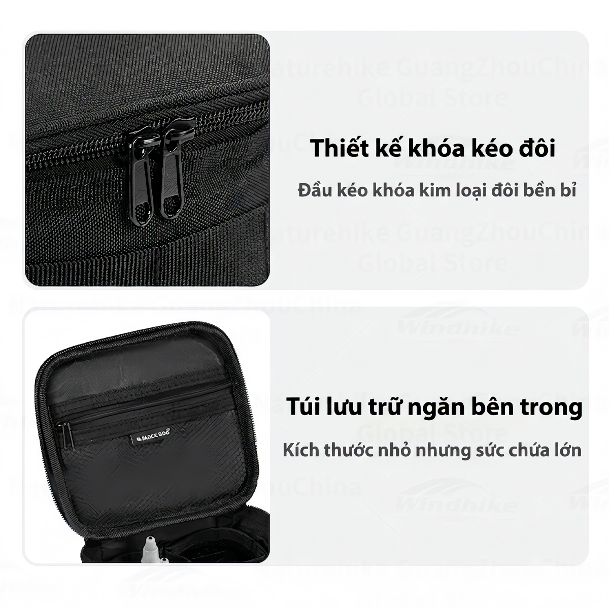 Blackdog Túi đựng chai lọ gia vị (kèm 7 lọ) Cắm Trại CBD2450XB019
