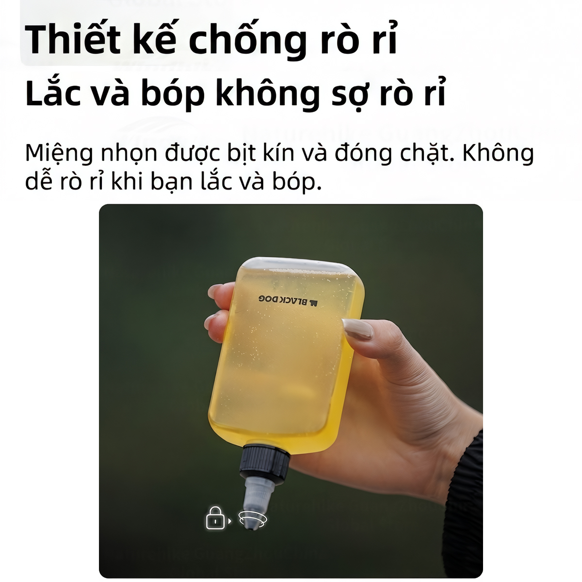 Blackdog Túi đựng chai lọ gia vị (kèm 7 lọ) Cắm Trại CBD2450XB019