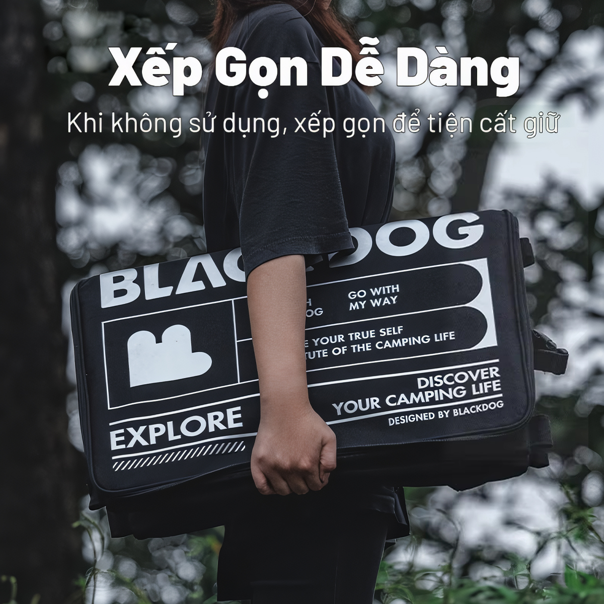 Blackdog Túi Tactical Đựng Đồ 51L Cắm Trại CBD2450XB016