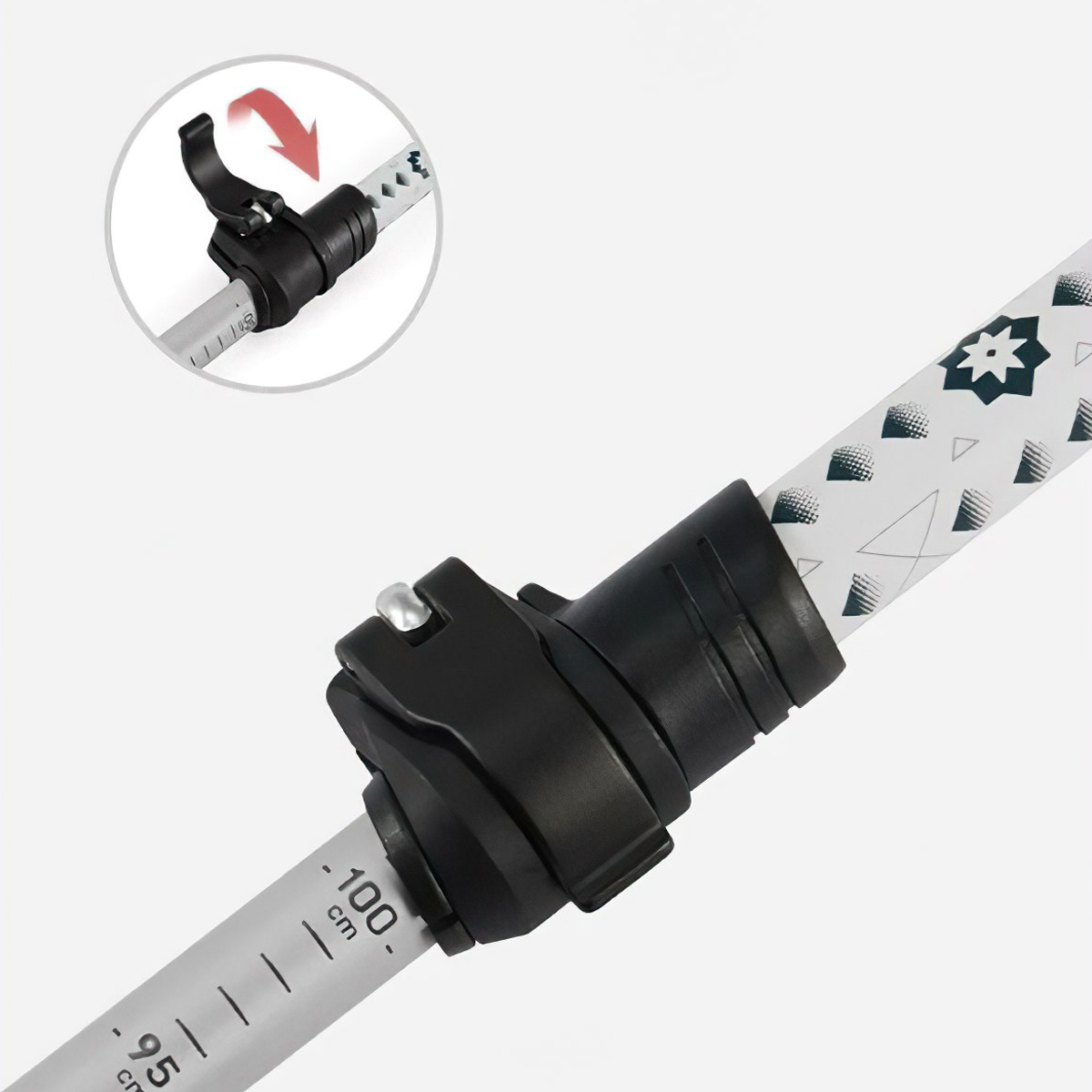 Bộ 2 Gậy Leo Núi Rút Gọn Nhôm 7075 Naturehike