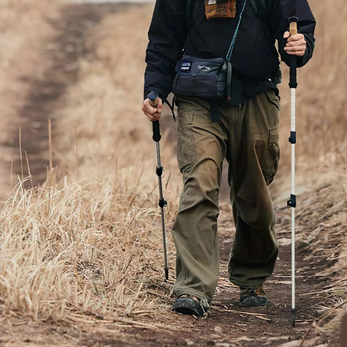 Bộ 2 Gậy Leo Núi Rút Gọn Nhôm 7075 Naturehike