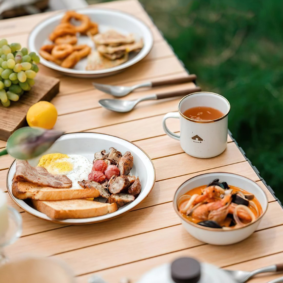 Naturehike Glamping Bộ Bát Đĩa Cốc Cắm Trại CNK2300CW013