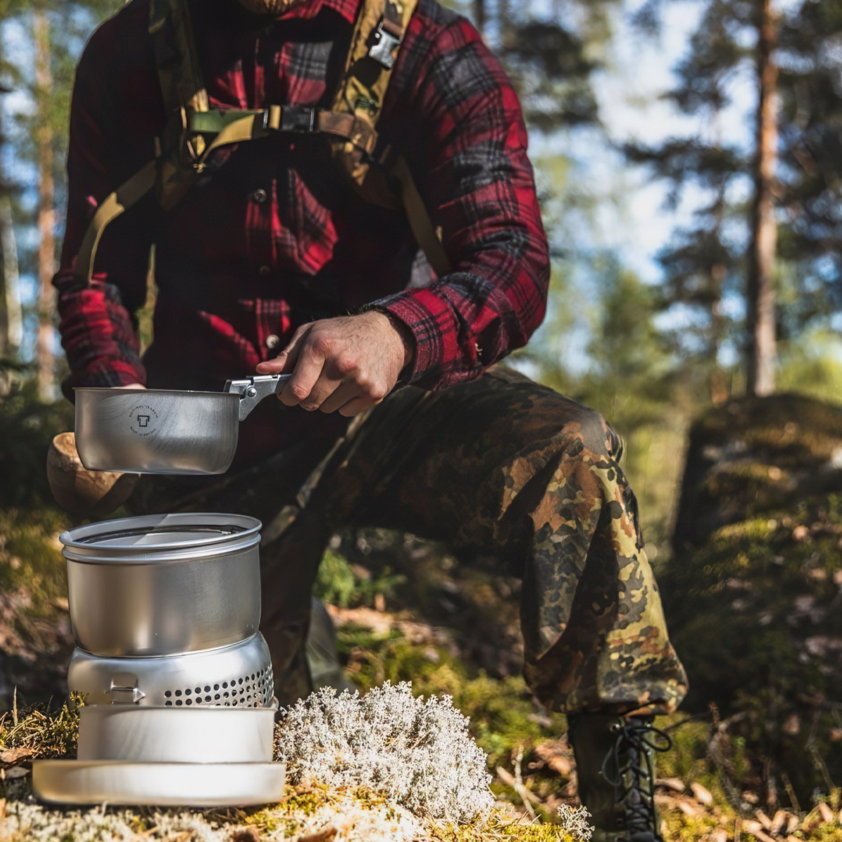 Bộ Bếp Cắm Trại Trangia Storm Cooker 27-1 Ul